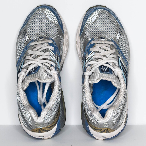 Brooks Sneakers Ariel 11 Running Shoes Y2K Retro Chunky Athleisure Gray Blue 7 - Picture 5 of 7